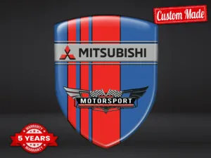 Mitsubishi Autocollants Hot Rod Édition Qualité Personnalisée